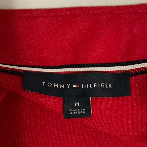 Tommy Hilfiger red military style fitted jacket - Picture 3 of 5